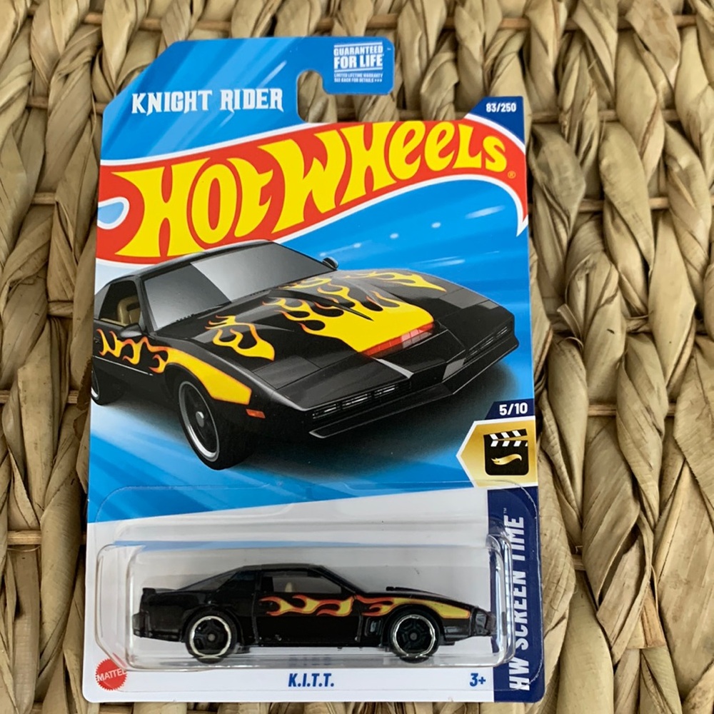KITT Car Hot Wheels Knight Rider Pontiac Fire Bird Trans Am Hotwheels New 2025